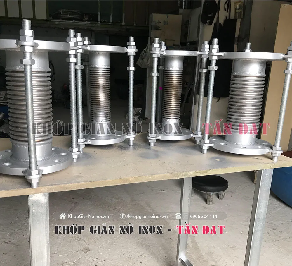 Khớp chống rung mặt bích gia công theo yêu cầu tại TP.HCM – ảnh 2