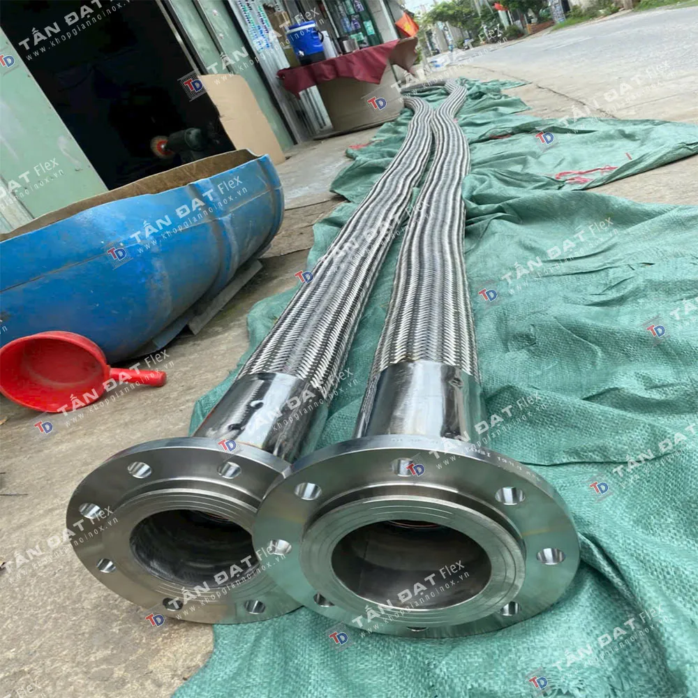 Khớp nối mềm inox / khớp chống rung / gia công tại Vĩnh Lộc – ảnh 2