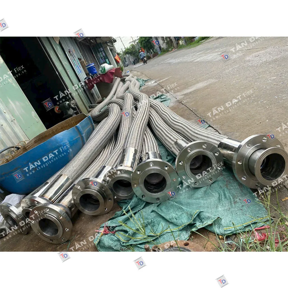 Khớp nối mềm inox / khớp chống rung / gia công tại Vĩnh Lộc – ảnh 1