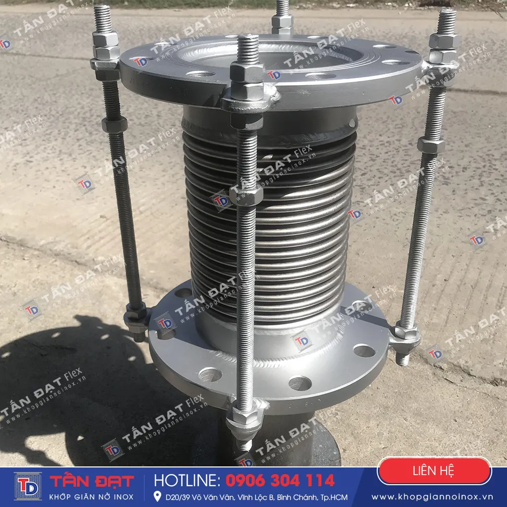 Gia công sản xuất khớp nối mềm / khớp co giãn / khớp giãn nở tại Vĩnh Lộc Bình Chánh TP.HCM