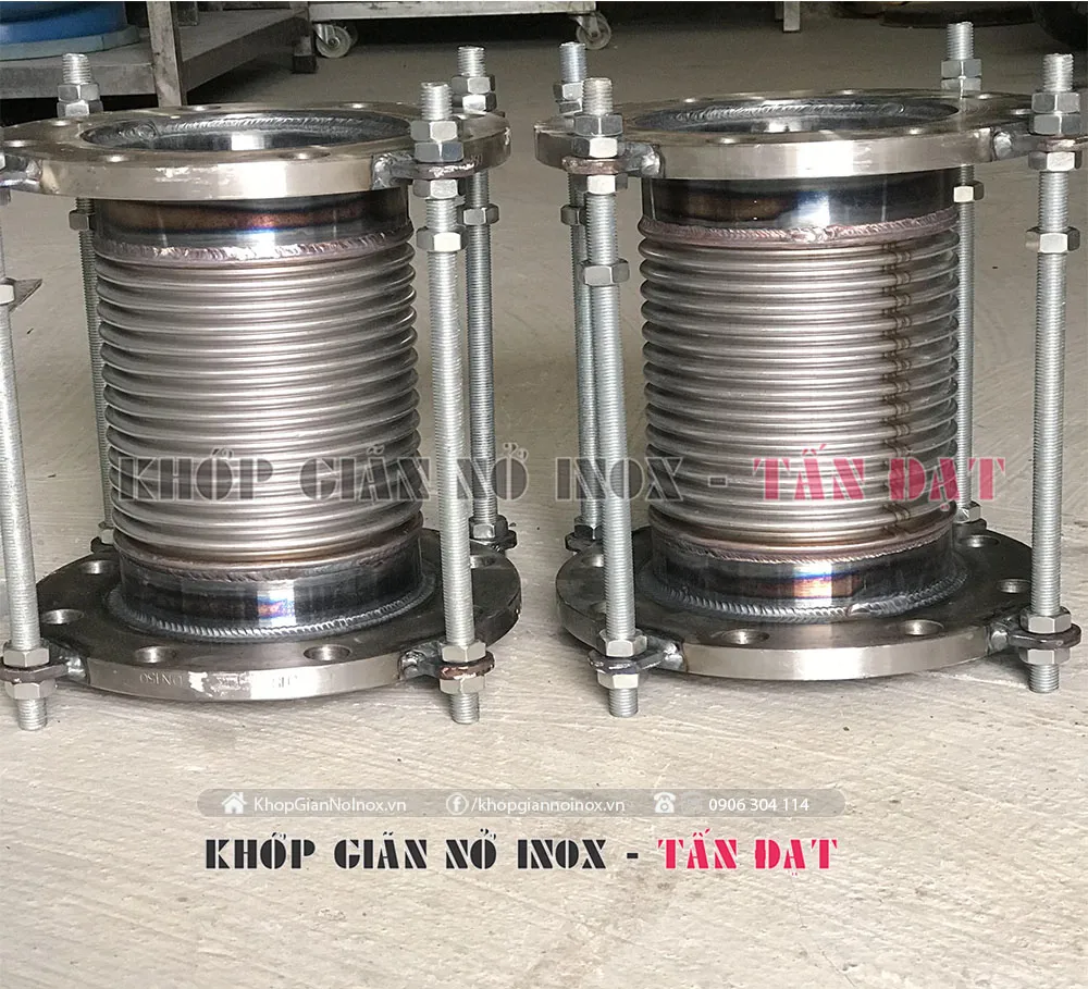 Khớp chống rung mặt bích gia công theo yêu cầu tại TP.HCM – ảnh 3