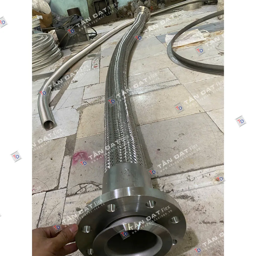 Địa chỉ gia công ống mềm inox kết nối hai đầu racco gang – ảnh 2