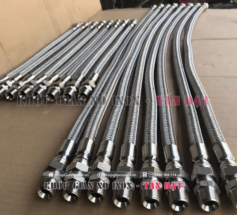 Khớp nối mềm 2 đầu kép inox 304 – ảnh 1