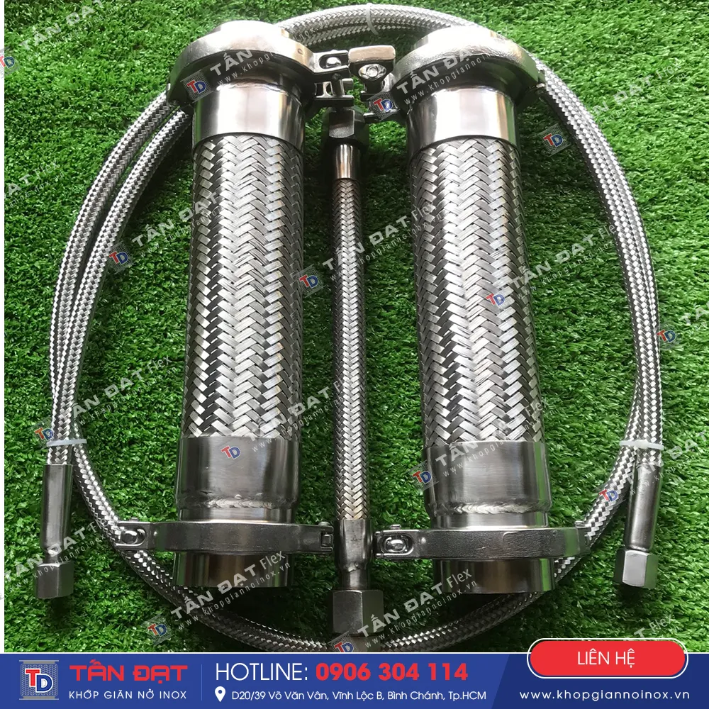304 stainless steel braided corrugated hose – image 3
