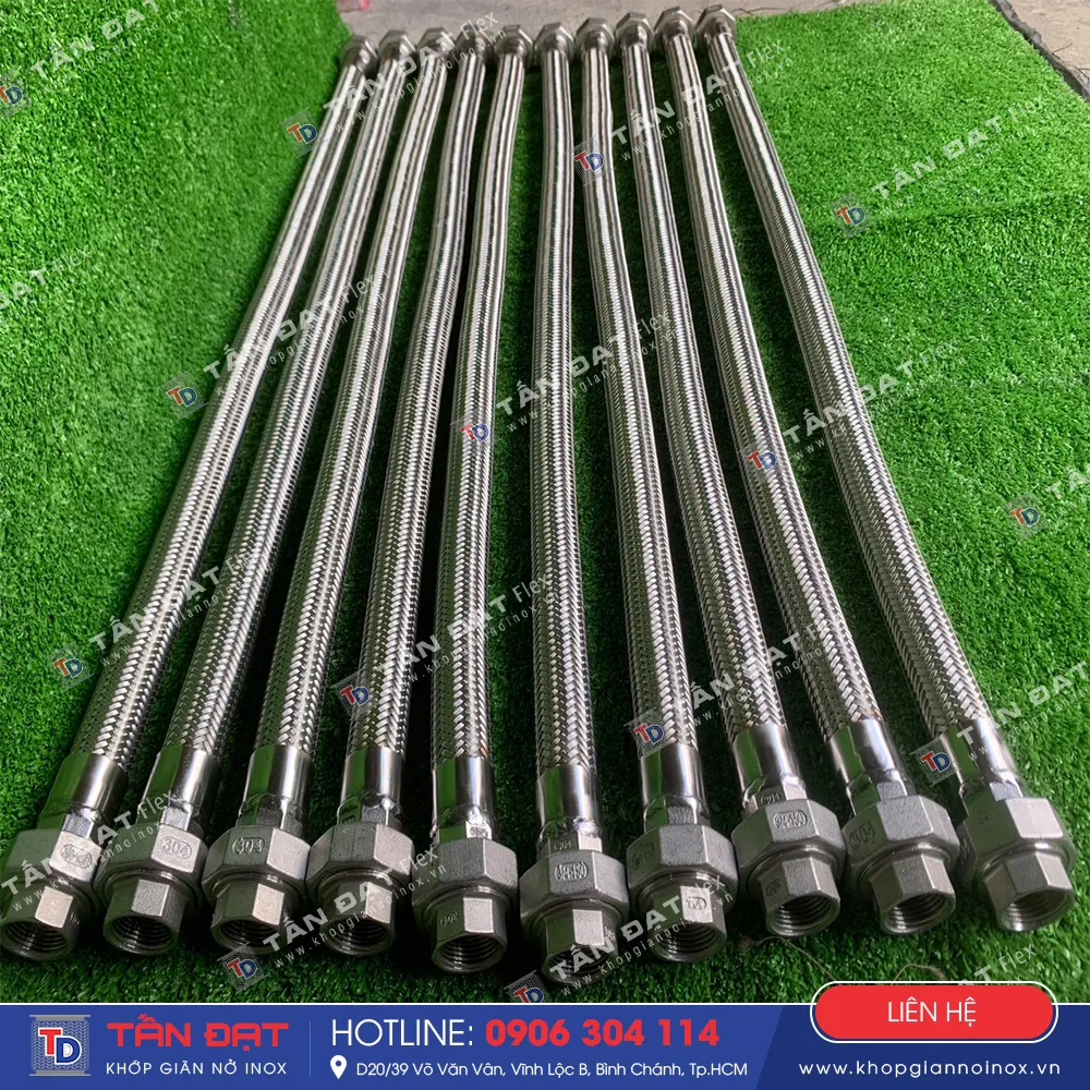 Ống mềm inox, ống hơi chịu nhiệt sản xuất tại TP.HCM – ảnh 2
