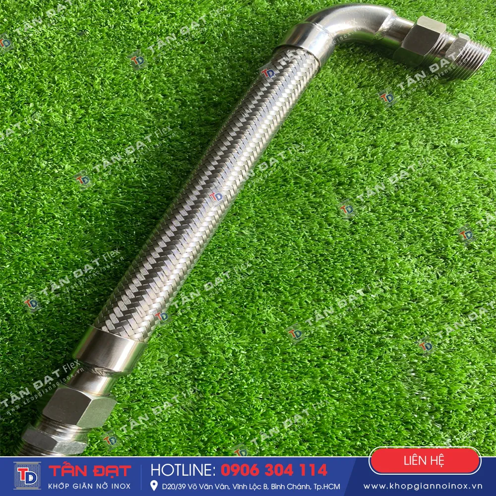 Gia công ống mềm inox phi 15 – phi 60 kết nối mọi loại đầu ren – ảnh 2