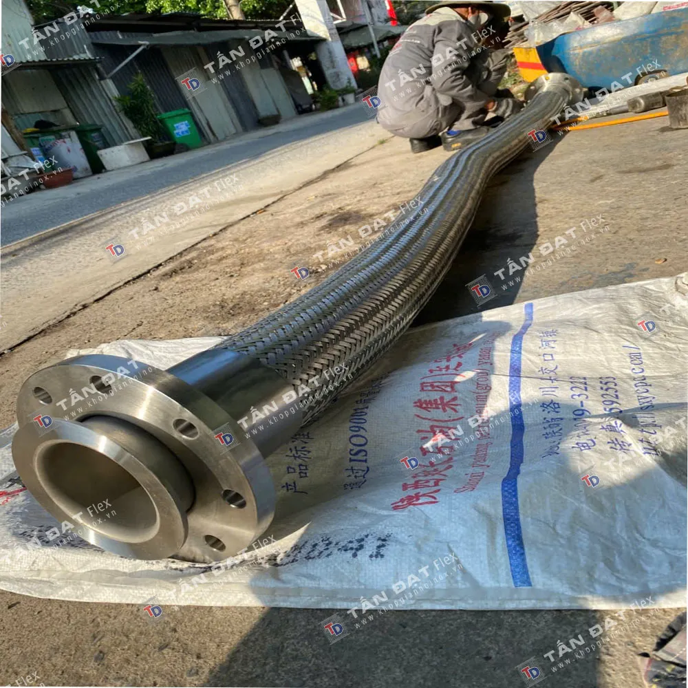 Stainless steel 316 DN100 flanged flexible joint: corrosion resistant, easy to connect - photo 3