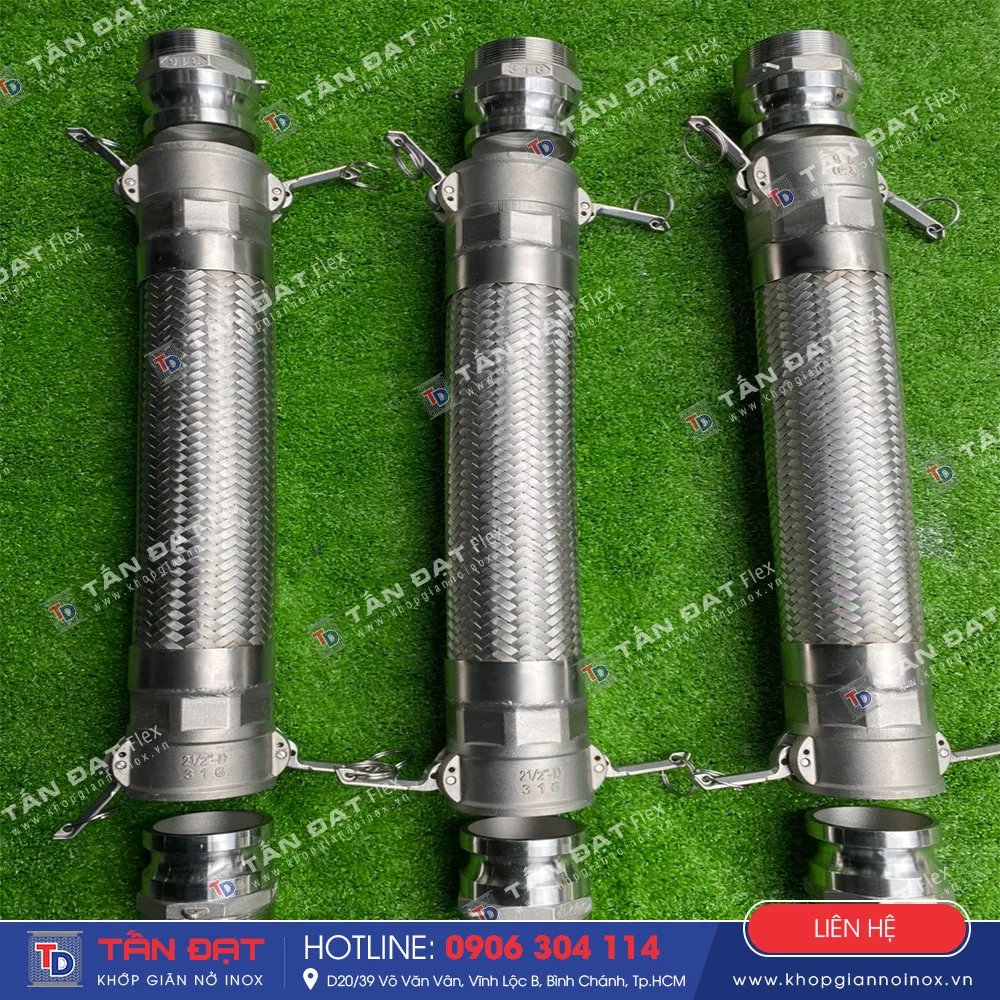 Ống mềm inox kết nối đầu D và F – ảnh 1