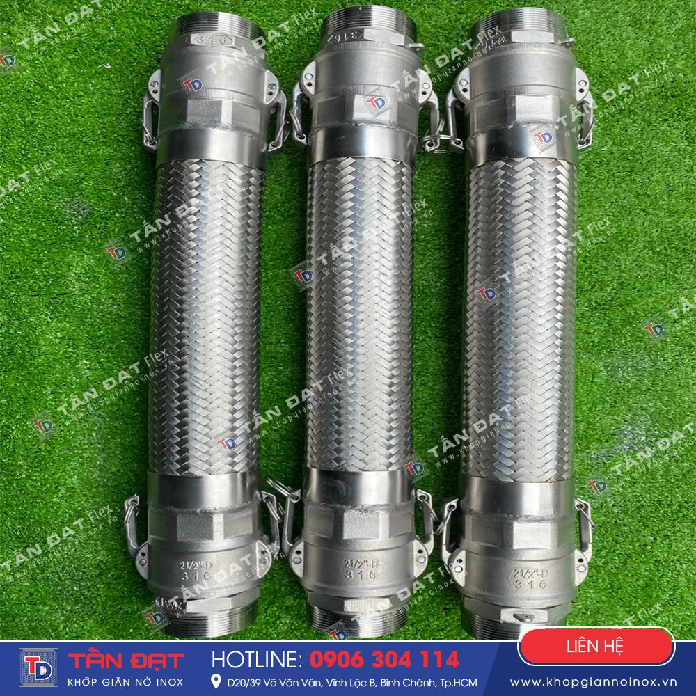 Ống mềm inox kết nối đầu D và F – ảnh 2
