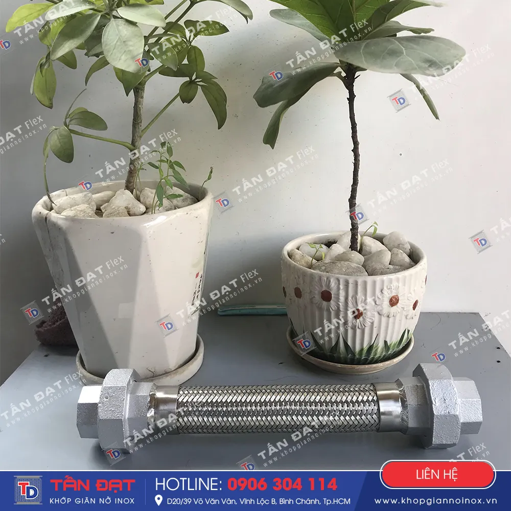 Khớp nối mềm racco inox / clem inox / ren trong / ren ngoài sản xuất tại Bình Hưng Hoà TP.HCM – ảnh 2