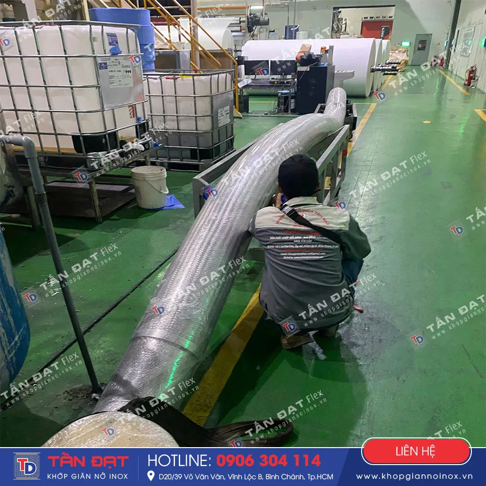 Khớp nối mềm inox / khớp chống rung – ảnh 3