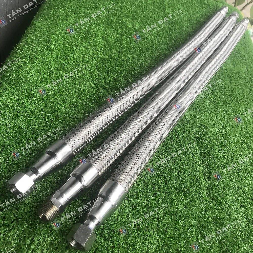 Ống mềm inox ren côn lõm, ren bằng, racco: cấu tạo và thông số kỹ thuật – ảnh 2