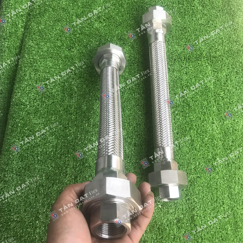 Ống mềm inox 304 hai đầu rắc co: ưu điểm và ứng dụng – ảnh 2
