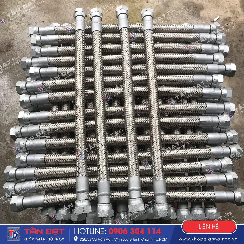 High-temperature 304 and 316 stainless steel hoses in Vinh Loc – photo 3