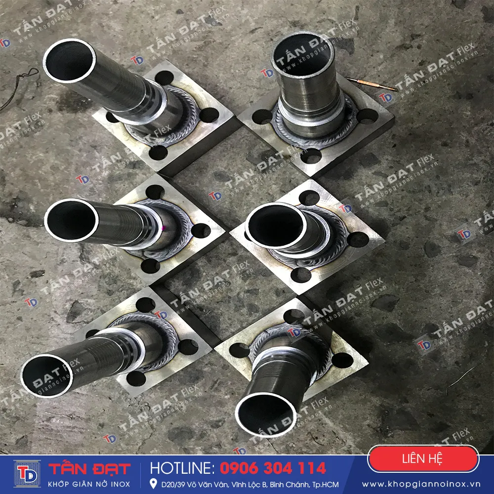 Gia công đường hàn khớp nối inox theo bản vẽ kỹ thuật
