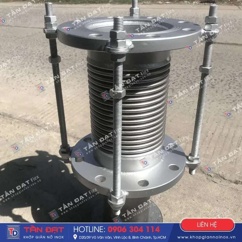Gia công sản xuất khớp nối mềm / khớp co giãn / khớp giãn nở tại Vĩnh Lộc Bình Chánh TP.HCM