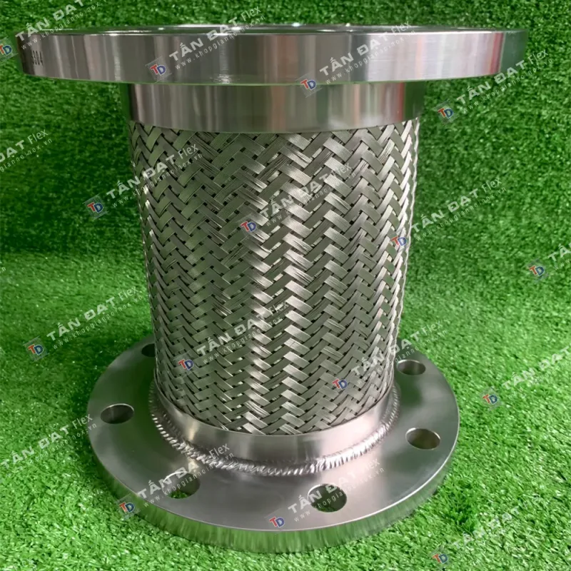 Khớp nối mềm DN150 x 300mm hai đầu mặt bích JIS 10K inox