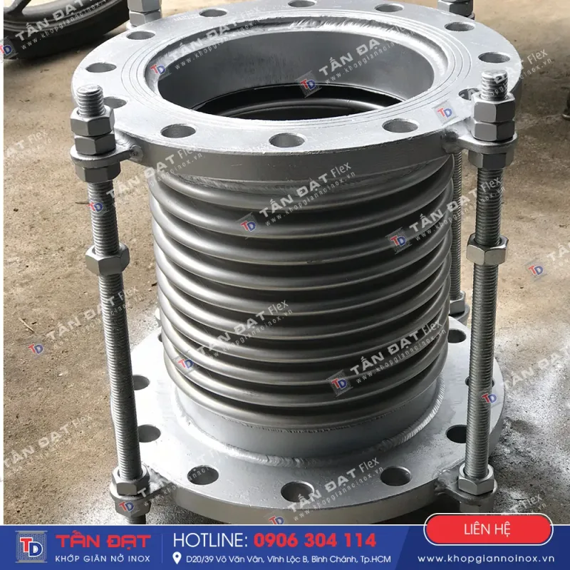 Khớp giãn nở inox – Khớp nối giãn nở inox