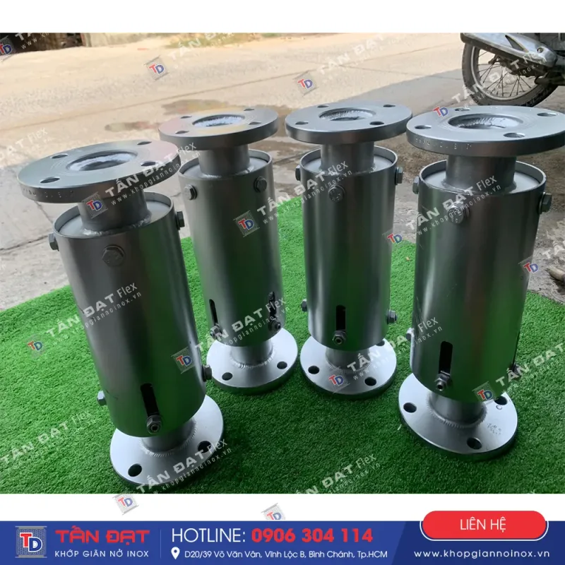 Khớp giãn nở nhiệt inox cho đường ống nóng