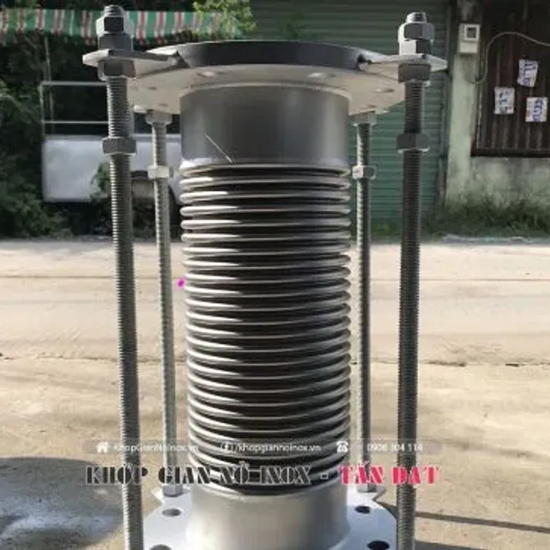 Khớp giãn nở inox kết nối 2 đầu MB JIS 10K thép