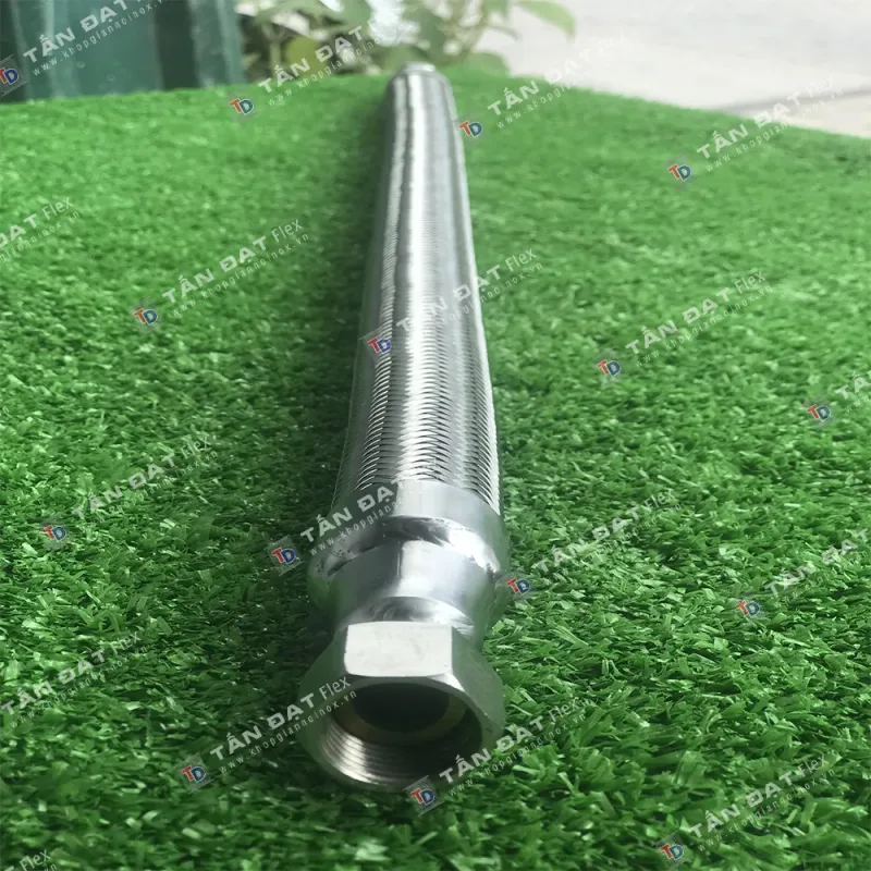 Ống mềm inox ren côn lõm, ren bằng, racco: cấu tạo và thông số kỹ thuật