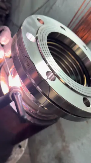Khớp nối mền #inox hàn 2 đầu MB #PN16 hàn 1 đầu cố định 1 đầu xoay #DN125 - 2 lớp lưới. Áp xuất làm việc #25bar áp xuất thử maxximun #37bar 