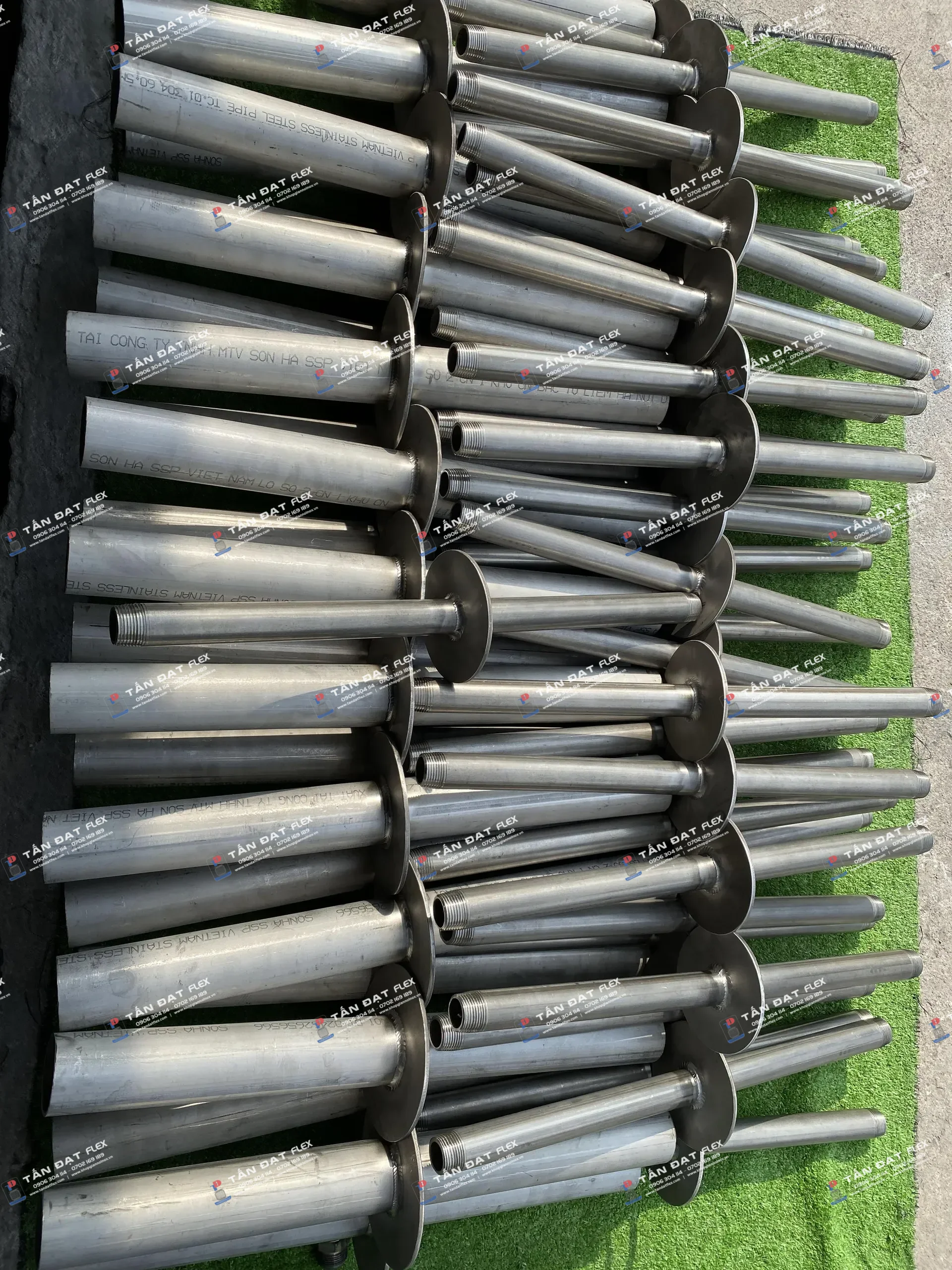 Welding and fabrication of 304 stainless steel middle baffle plates – photo 2