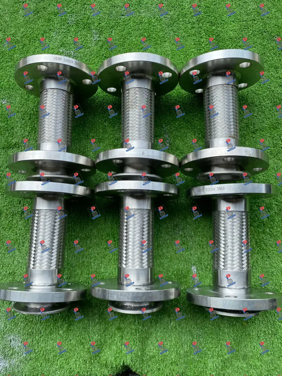 Ống ruột gà inox kết nối 2 đầu mặt Bích tiêu chuẩn JIS10K, PN16, ANSI150 - ảnh 5