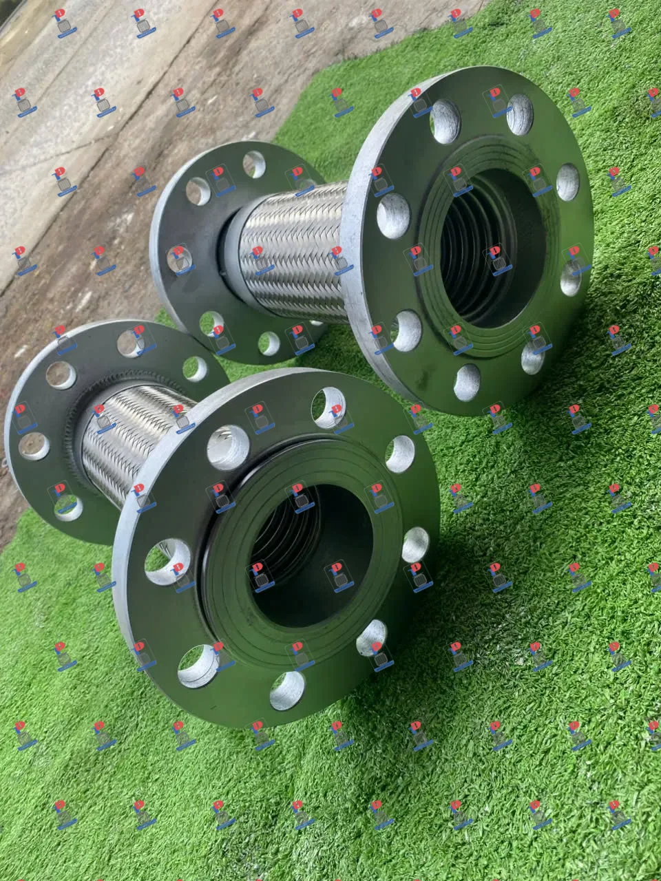 Ống ruột gà inox kết nối 2 đầu mặt Bích tiêu chuẩn JIS10K, PN16, ANSI150 - ảnh 3