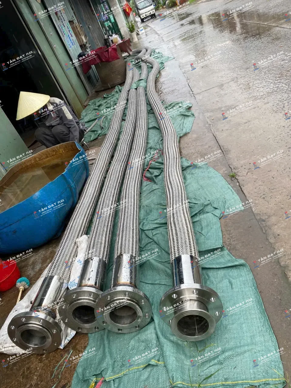 Khớp nối mềm inox 321 DN100 mặt bích ANSI150 – ảnh 4