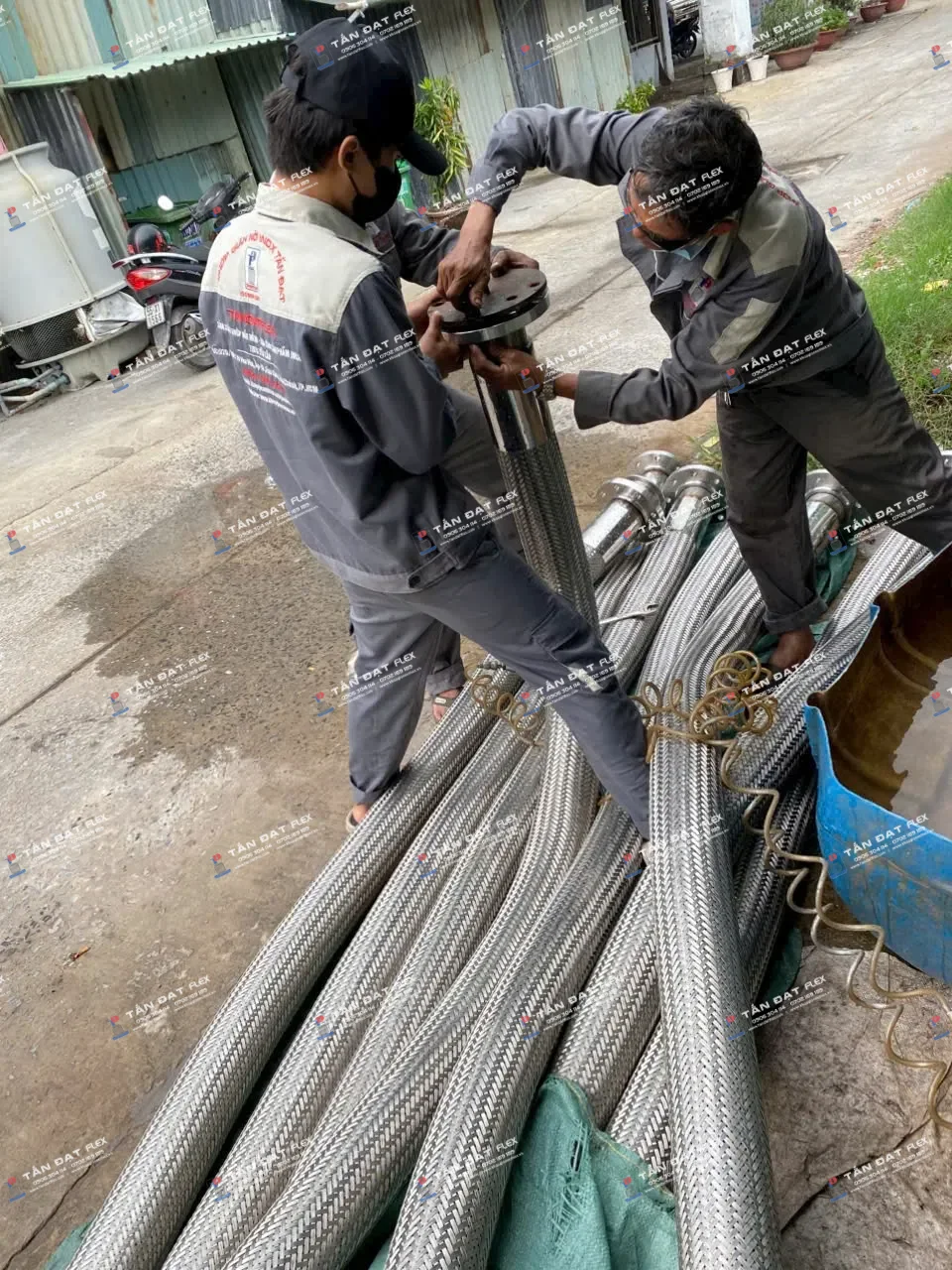 Khớp nối mềm inox 321 DN100 mặt bích ANSI150 – ảnh 7
