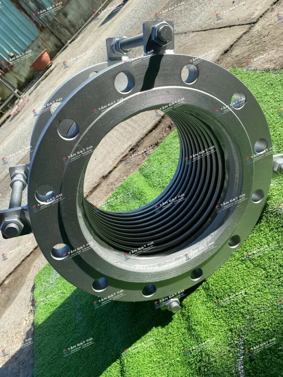 Khớp co giãn có pasty định hướng không lưới DN250 - ảnh 3